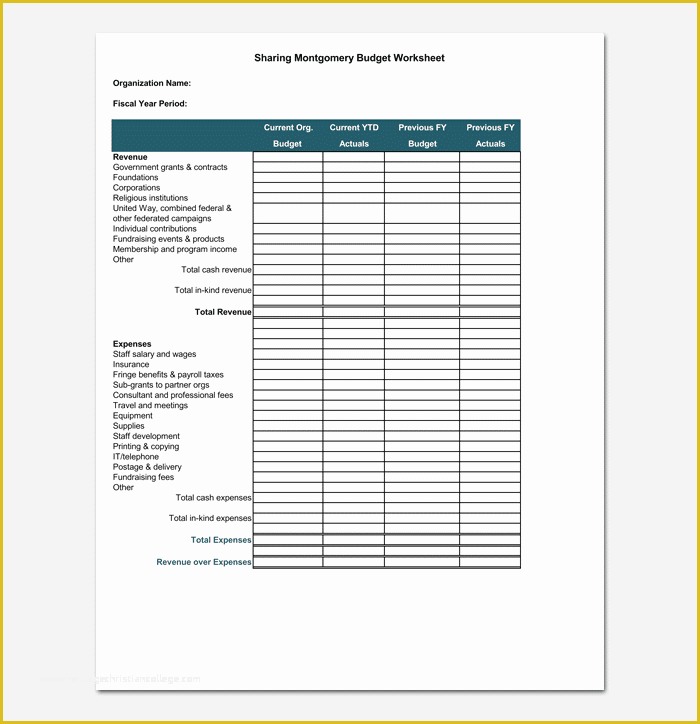 Free Budget Template for Non Profit organization Of Nonprofit Startup Bud Template Non Profit Bud