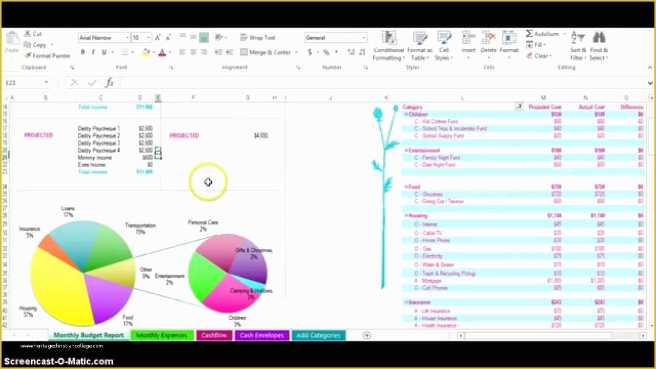 Free Budget Template Of Spreadsheet Template Excel Cash Flow Template Excel