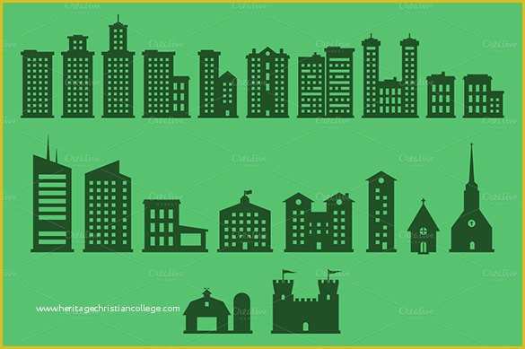 Free Building Templates Of 201 Building Vectors – Eps Png Jpg Svg format Download