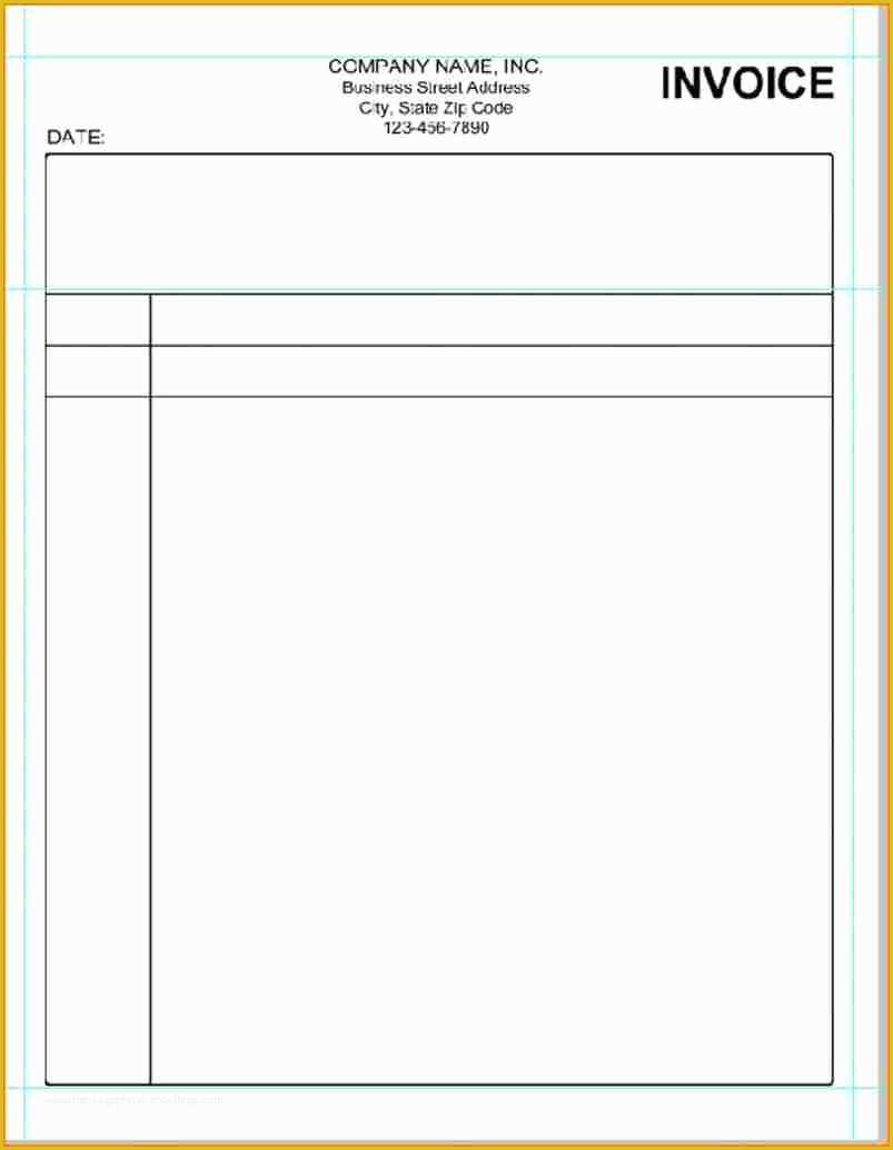 Free Building Templates Of 8 Billing Invoice Samples Blank