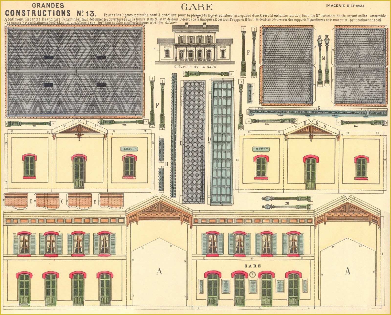 Free Building Templates Of Best S Of Paper Model Buildings Free Paper Model