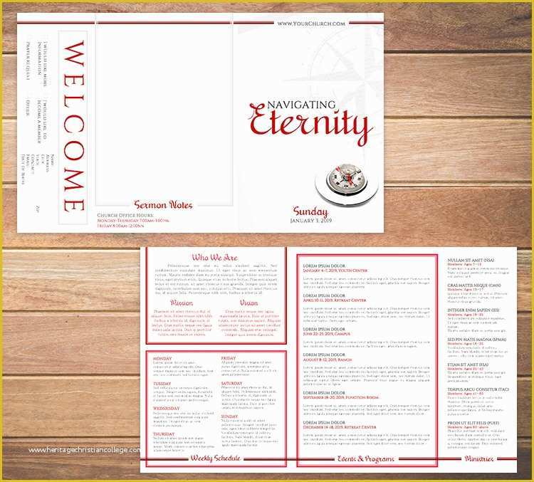 Free Bulletin Templates for Churches Of Free Church Bulletin Templates 8 Professionally Designed