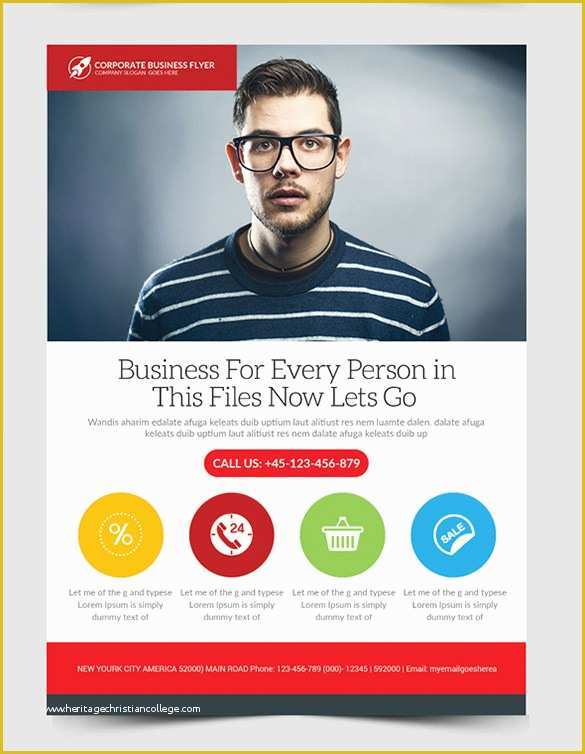 Free Business Ad Template Of 25 Fabulous Free Business Flyer Templates Indesign