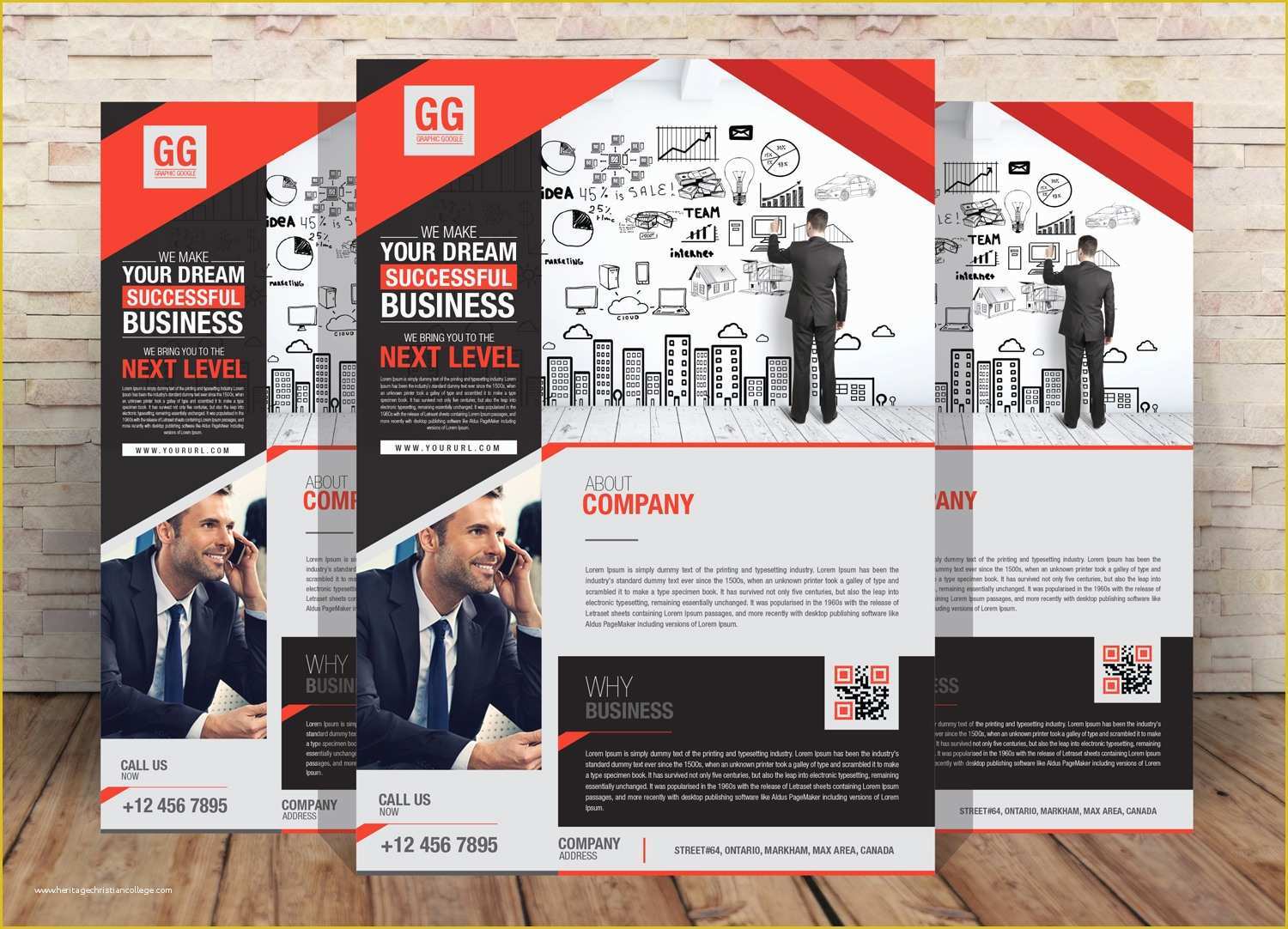 Free Business Ad Template Of Free Business Flyer Design Template for Your Corporate