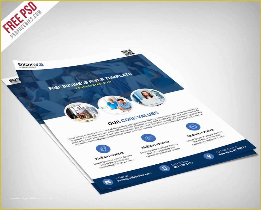 Free Business Ad Template Of Free Flyer Templates Psd From 2016 Css Author