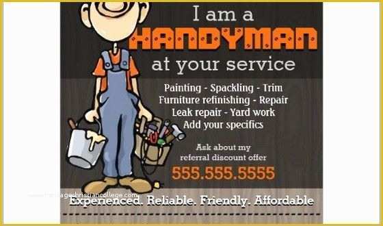 Free Business Advertising Templates Of 13 Best Handyman Flyer Templates & Designs Web