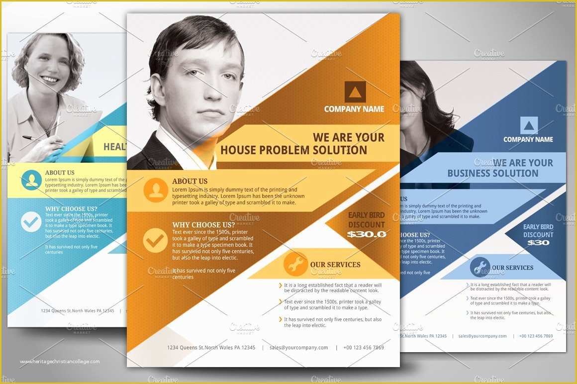 Free Business Advertising Templates Of Multipurpose Business Flyer Poster Flyer Templates