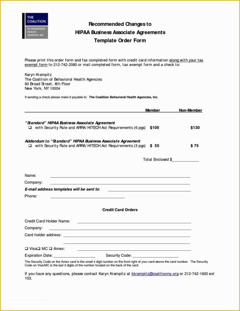 Free Business associate Agreement Template 2017 Of Hipaa Business associate Agreement Template