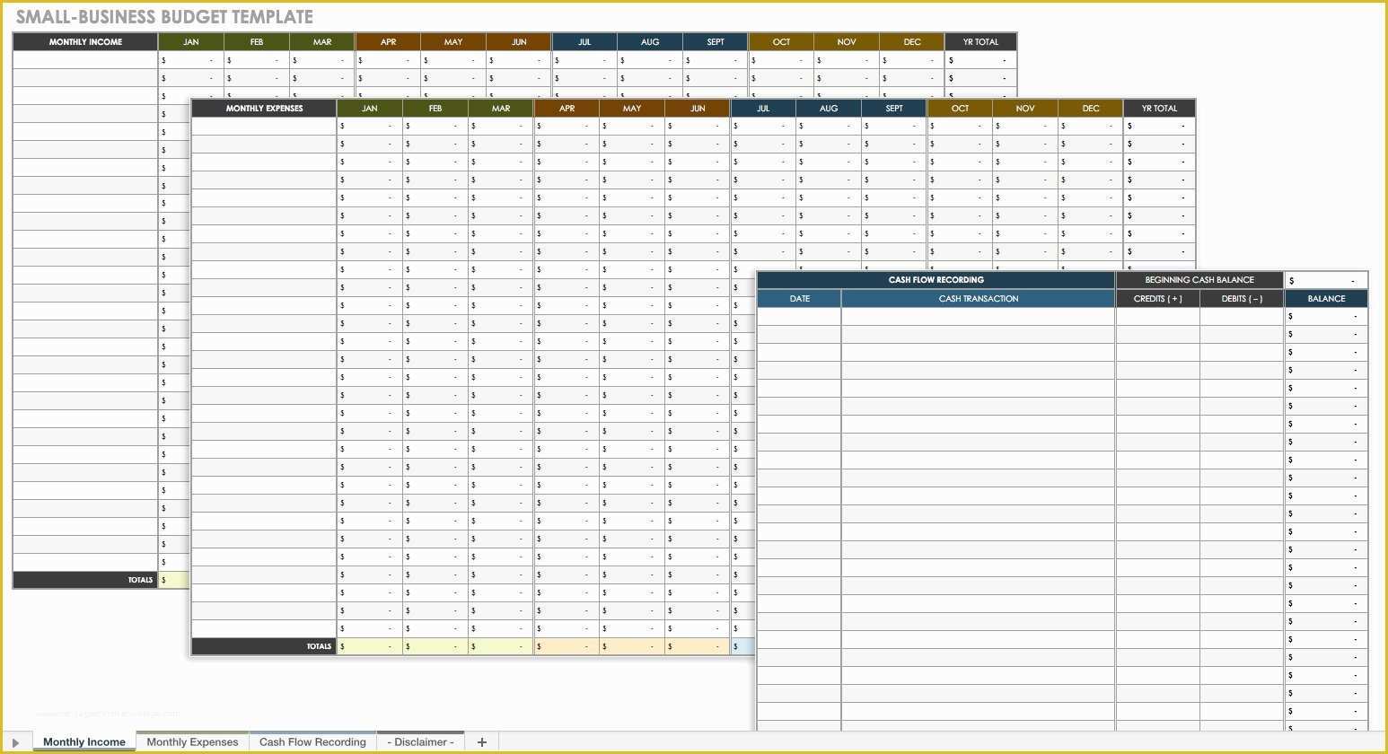 Free Business Budget Template Of All the Best Business Bud Templates