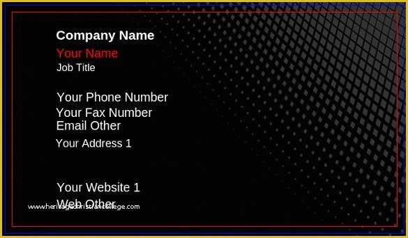 Free Business Card Design Templates Of 32 Free Business Card Templates Ai Pages Word