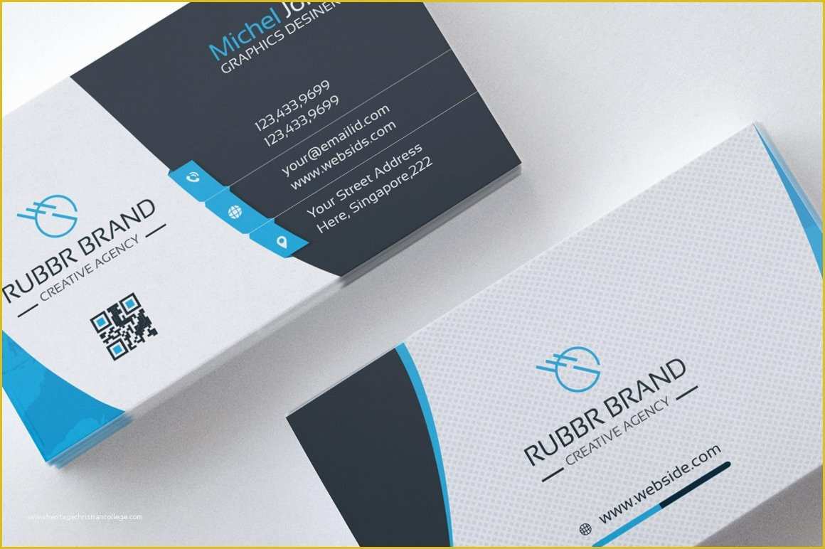 Free Business Card Design Templates Of Business Card Template