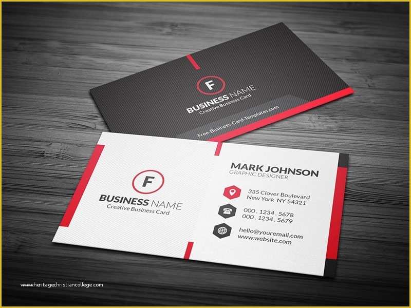 Free Business Card Design Templates Of Business Card Templates Beepmunk