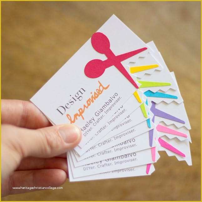 Free Business Card Templates for Crafters Of Stand Out with 25 Diy Business Cards