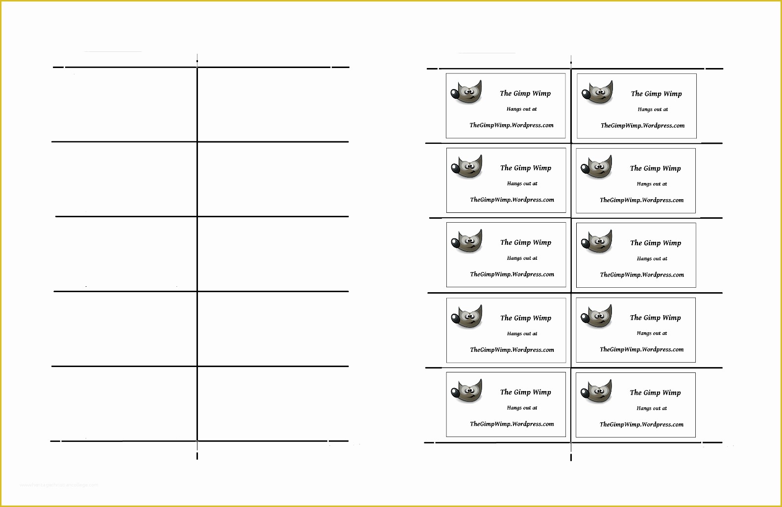 Free Business Card Templates for Word Of Business Cards Template Word