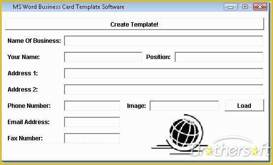 Free Business Card Templates for Word Of Free Printable Business Card Templates for Word