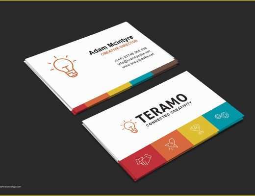 Free Business Card Templates Of Free Business Card Template In Psd Ai &amp; Vector Brandpacks