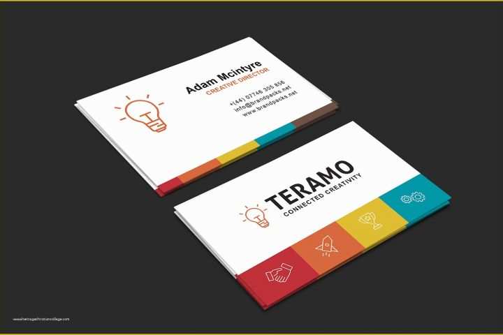 Free Business Card Templates Of Free Business Card Template In Psd Ai &amp; Vector Brandpacks