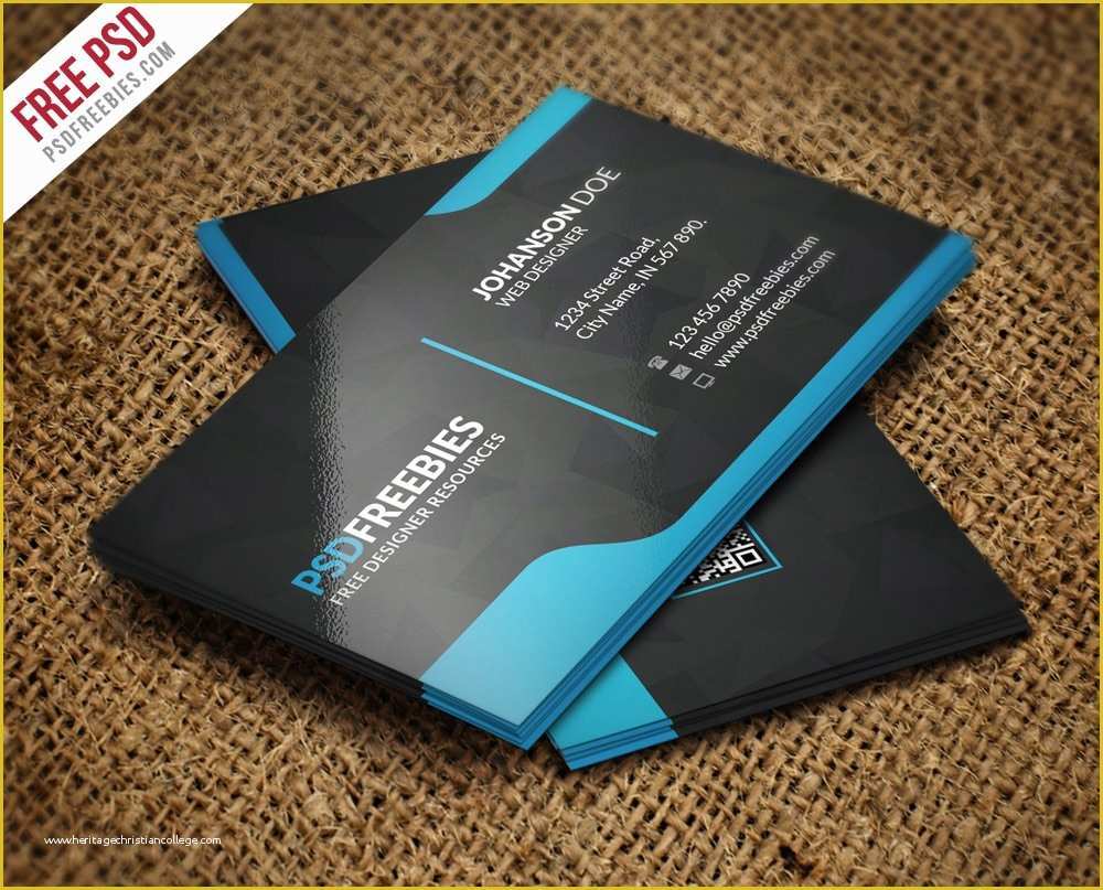 Free Business Card Templates Psd Of 100 Free Business Cards Psd the Best Of Free Business Cards