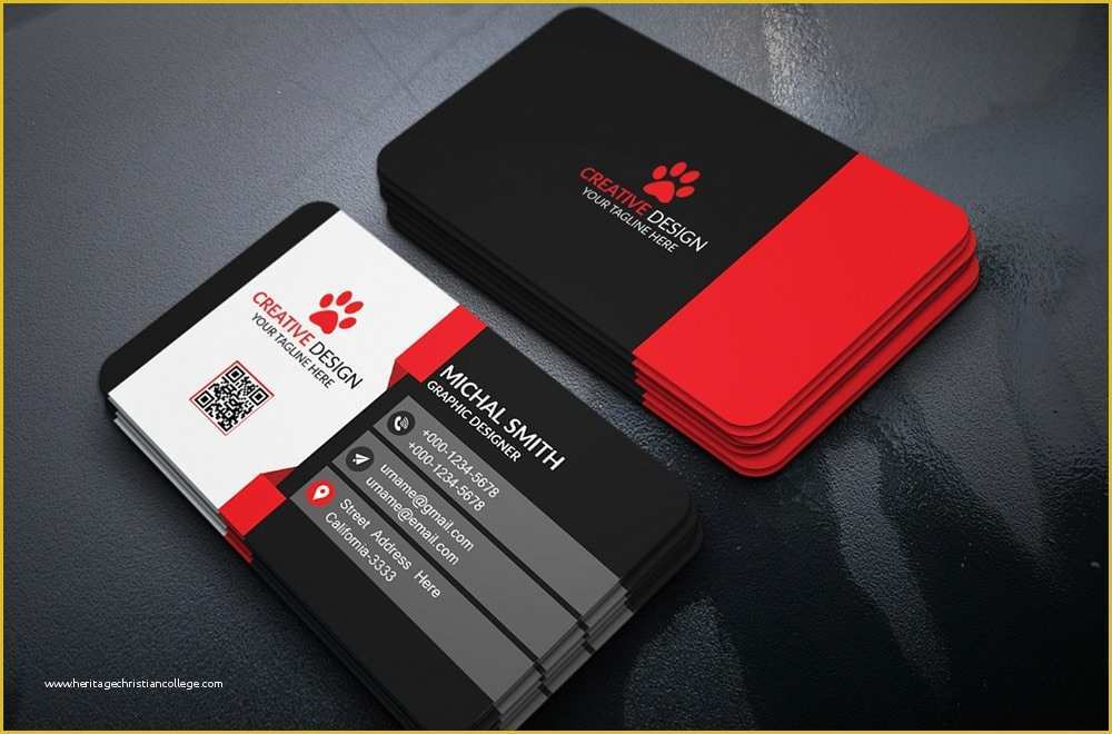 Free Business Card Templates Psd Of 100 Free Business Cards Psd the Best Of Free Business Cards