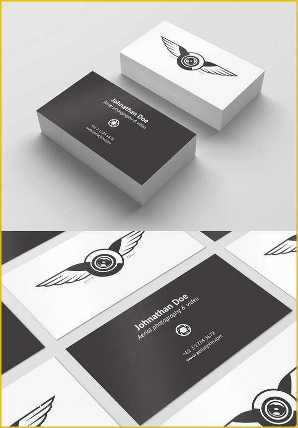 Free Business Card Templates Psd Of 30 Free Business Card Psd Templates & Mockups