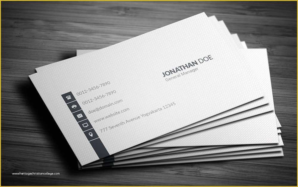 Free Business Card Templates Psd Of 300 Best Free Business Card Psd and Vector Templates