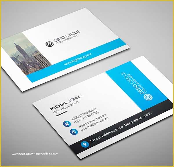 Free Business Card Templates Psd Of Free Business Card Templates Freebies