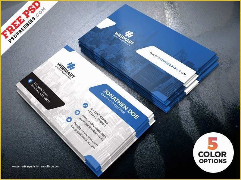 Free Business Card Templates Psd Of Free Business Card Templates Psd – Modern Business Card
