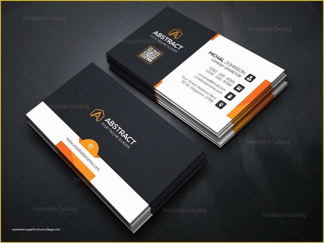 Free Business Card Templates Psd Of Psd Business Card Template Template Catalog