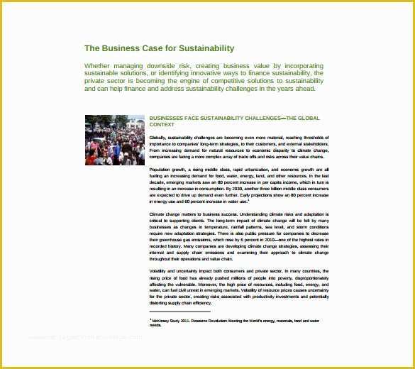 Free Business Case Template Of 12 Business Case Templates – Free Sample Example format