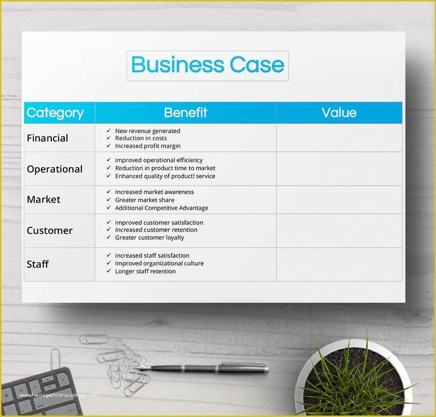 Free Business Case Template Of Free Sample Case Files