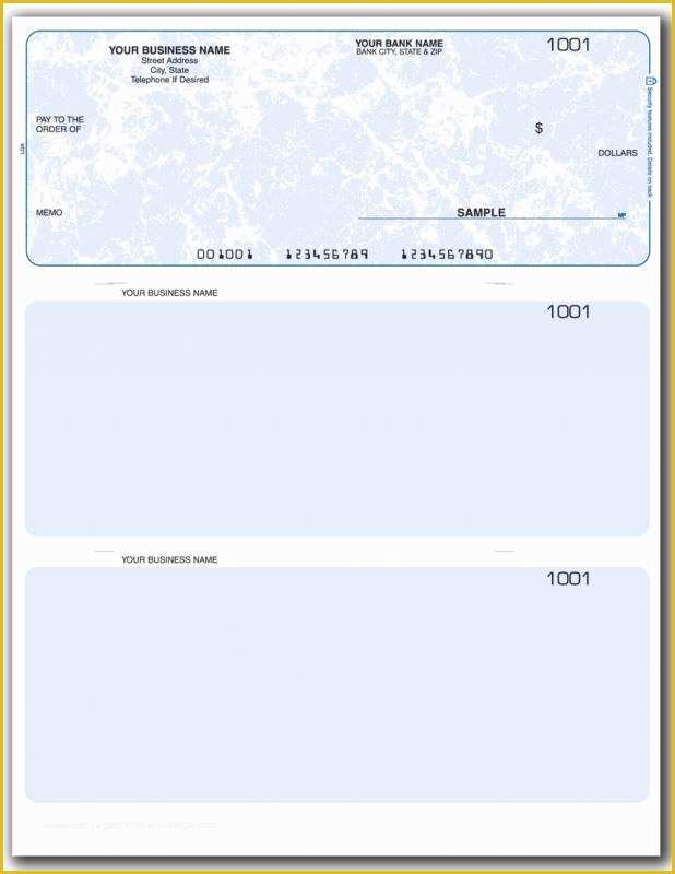 Free Business Check Printing Template Of Blank Business Check Template