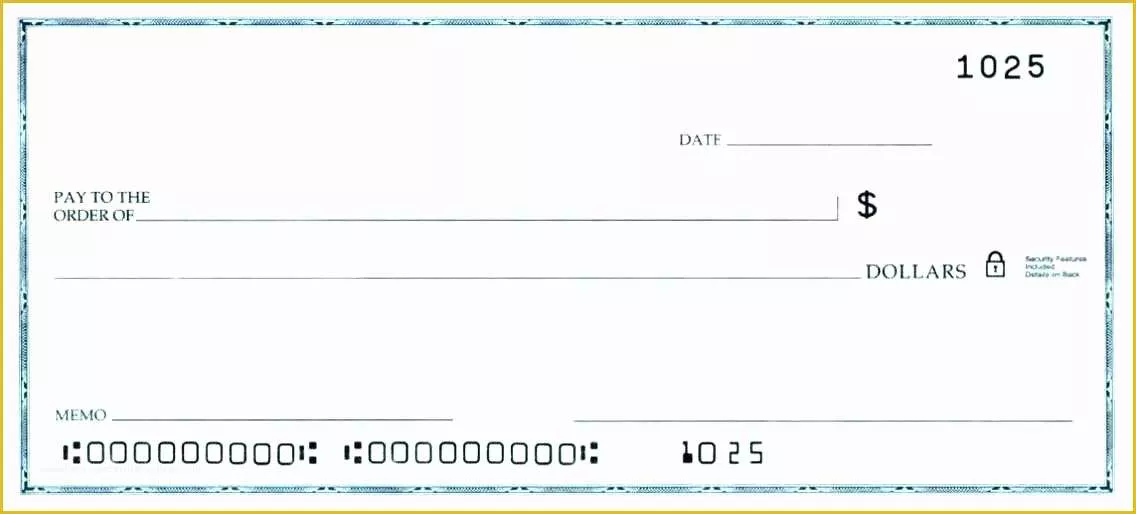 Free Business Check Printing Template Of Business Check Printing Template Excel