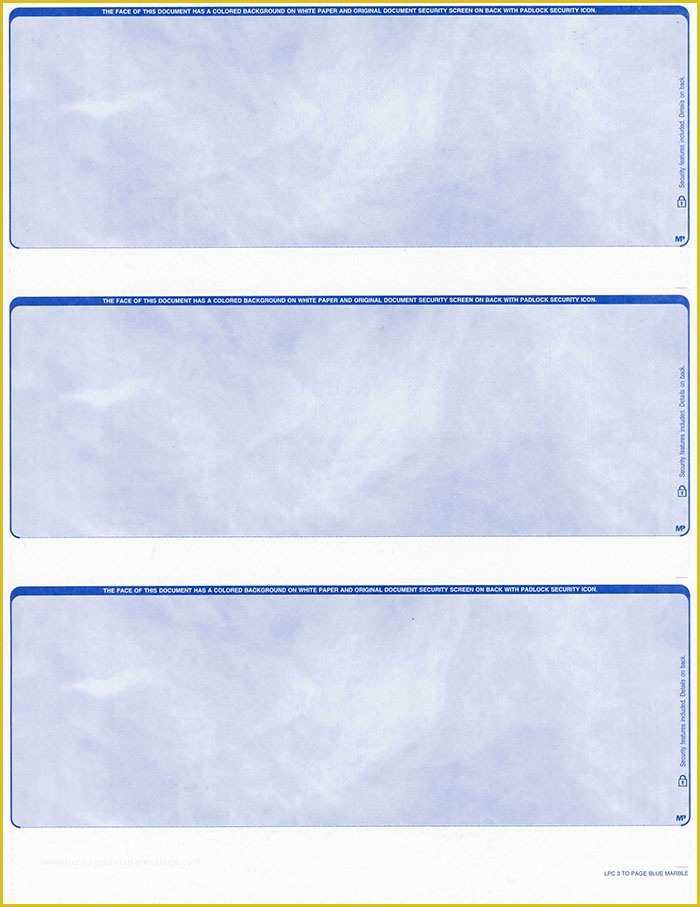 Free Business Check Printing Template Of Checks Three to A Page