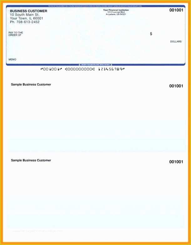 Free Business Check Printing Template Of Printable Business Check Template – Superscripts