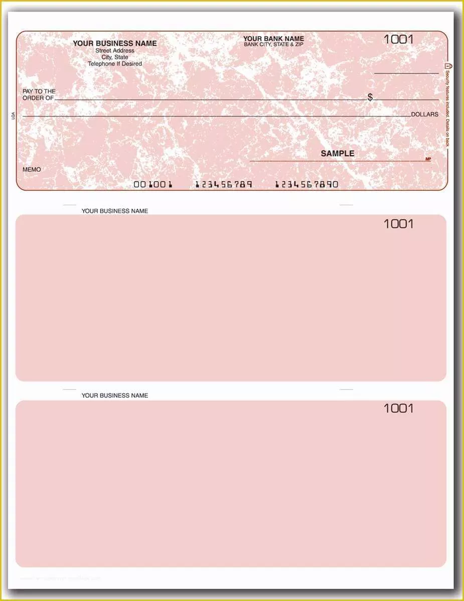 Free Business Check Printing Template Of Quicken Quickbooks Laser Checks Style Lqal