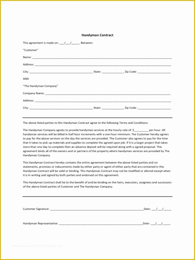 Free Business Contract Templates for Word Of Basic Contract for Services Mughals