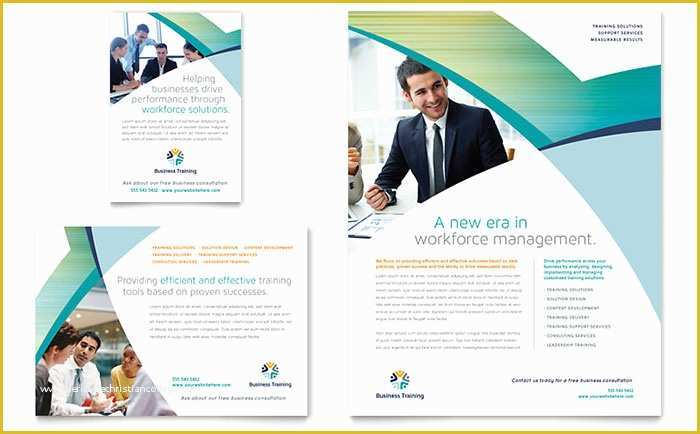 Free Business Flyer Templates for Word Of Business Training Flyer & Ad Template Design