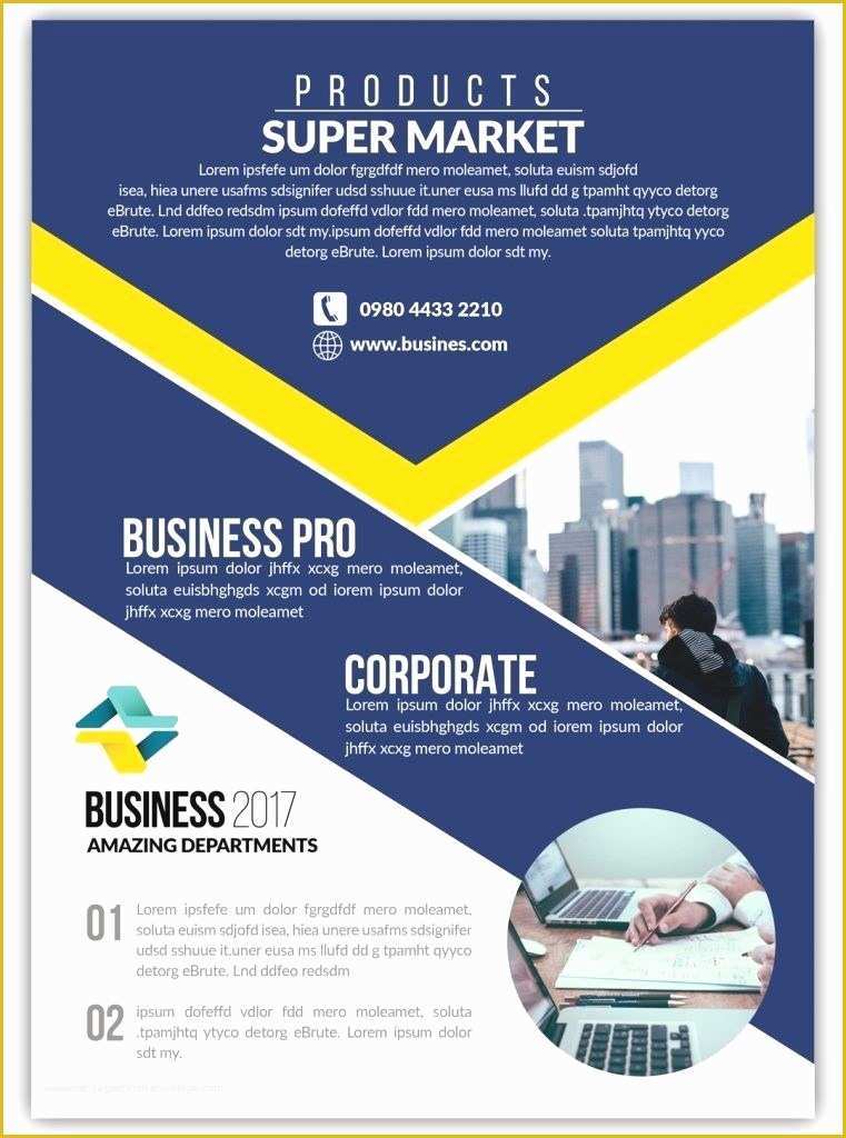 Free Business Flyer Templates for Word Of Free Business Flyer Templates for Microsoft Word – Free