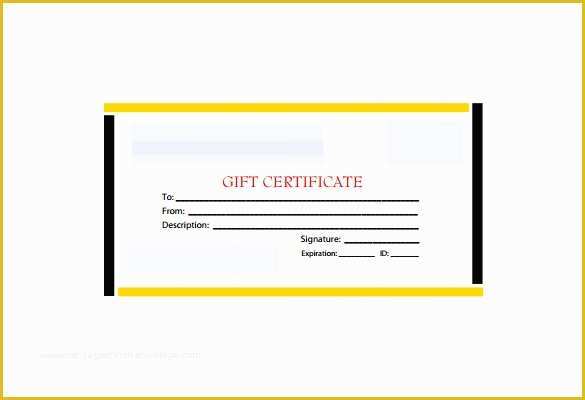 Free Business Gift Certificate Template with Logo Of 14 Business Gift Certificate Templates Free Sample