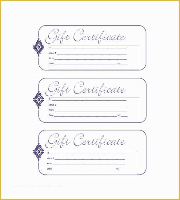 Free Business Gift Certificate Template with Logo Of 14 Business Gift Certificate Templates Free Sample