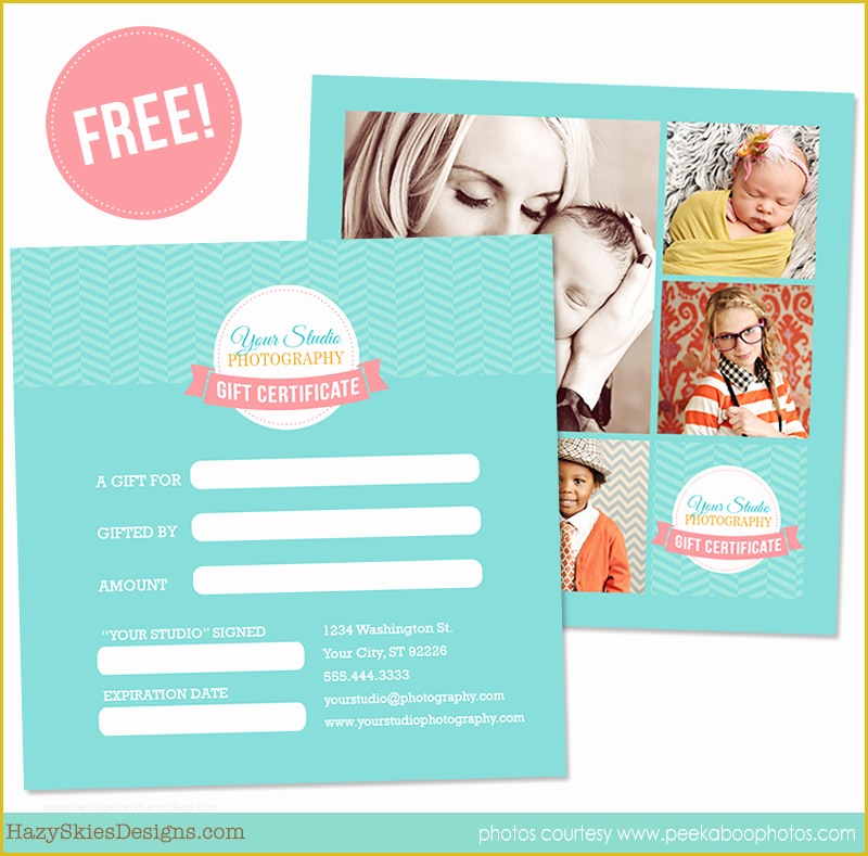 Free Business Gift Certificate Template with Logo Of Free Gift Certificate Template for Graphers