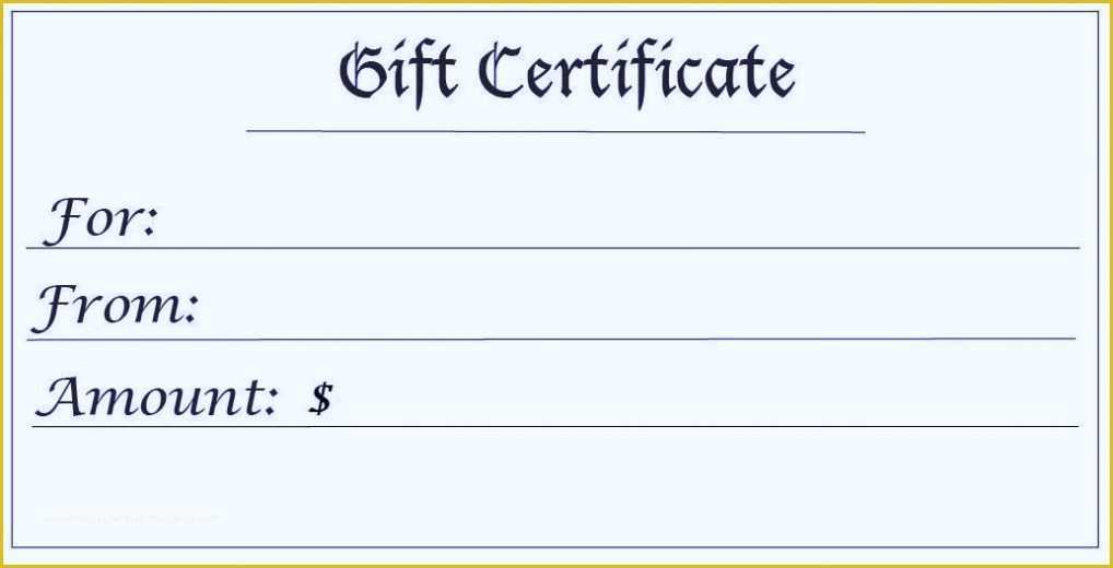 59 Free Business Gift Certificate Template with Logo