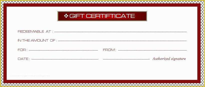 Free Business Gift Certificate Template with Logo Of Modern Design Of Business Gift Certificate Template Sample