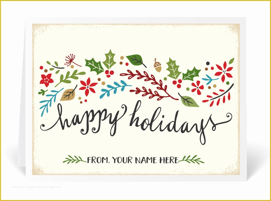 Free Business Holiday Card Templates Of Christmas Business Greeting Cards Business Greeting Cards
