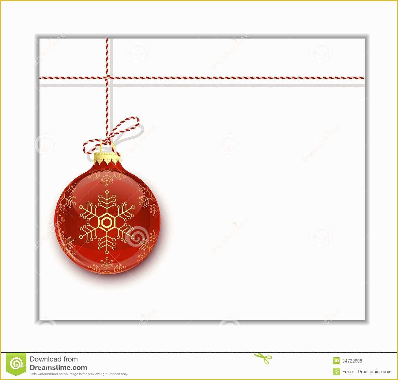 Free Business Holiday Card Templates Of Christmas Card Template Stock Vector Image Of Clip