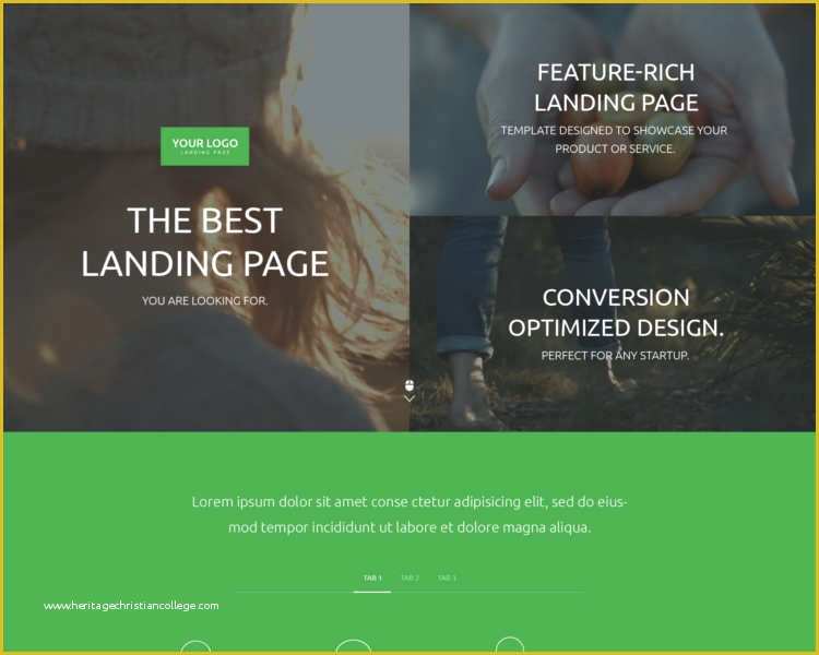 Free Business Landing Page Templates Of 12 Responsive Landing Page Templates Free Website themes
