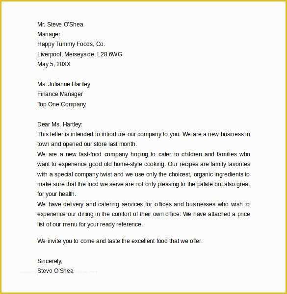 Free Business Letter format Template Of 10 Business Letter formats – Samples Examples & format