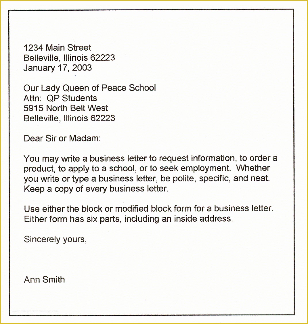 Free Business Letter format Template Of Business Letter formats Download Business Letters & Pdf