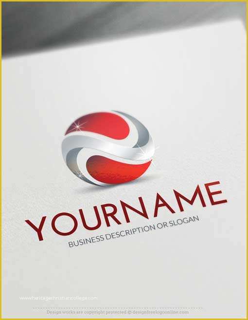 Free Business Logo Templates Of 3d Logos Create 3d Logo Line with Our Free Logo Maker