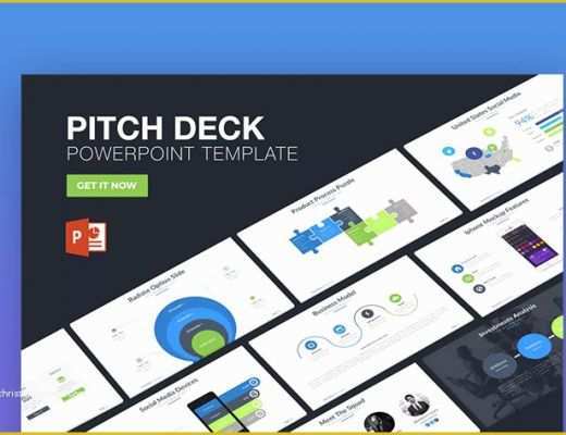 Free Business Pitch Powerpoint Template Of 25 Best Pitch Deck Templates for Business Plan Powerpoint